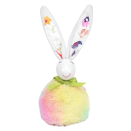 Sghtil Dekorativer Hase, Osterhase | Tischdekoration mit großen Ohren, niedliche Hasenornamente, Innendekoration für Kamin, Wand, Büro Sghtil Dekorativer Hase, Osterhase | Tischdekoration mit großen Ohren, niedliche Hasenornamente, Innendekoration für Kamin, Wand, Büro von Sghtil
