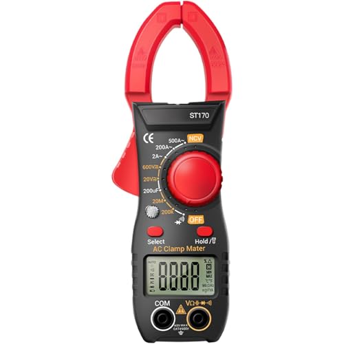 Sghtil Digitales Couptuer, Multimeter der Zange – 500 A Digitales intelligentes Multimeter | Elektrowerkzeuge, Wechselstrom, Lebenddraht-Test, Verstärker-Spannungsprüfer mit Wechselspannung / Sghtil Digitales Couptuer, Multimeter der Zange – 500 A Digitales intelligentes Multimeter | Elektrowerkzeuge, Wechselstrom, Lebenddraht-Test, Verstärker-Spannungsprüfer mit Wechselspannung / von Sghtil