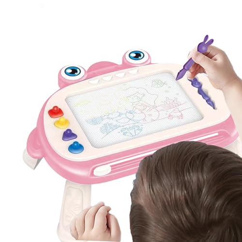 Sghtil Doodle Board Spielzeug für Kleinkinder, Zeichenbrett für Kleinkinder, magnetisches Zeichenspielzeug für Kleinkinder, 4 Farben Tafel | Kalligraphietafel für 1-3 Jahre von Sghtil