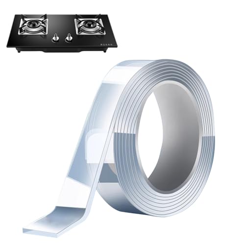 Sghtil Doppelseitiges Klebeband, doppelseitiges Klebeband, Wandklebeband im schweren Dienst – starkes, transparentes wiederverwendbares Band für die sichere Matte für Bastelprojekte Sghtil Doppelseitiges Klebeband, doppelseitiges Klebeband, Wandklebeband im schweren Dienst – starkes, transparentes wiederverwendbares Band für die sichere Matte für Bastelprojekte von Sghtil