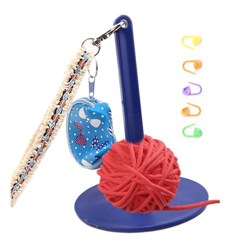 Sghtil Handschlaufe, tragbar, Faden-Halter – Drahtballonhalter, tragbar, Haken, Aufbewahrung von Strickbedarf, Organizer für Haken Sghtil Handschlaufe, tragbar, Faden-Halter – Drahtballonhalter, tragbar, Haken, Aufbewahrung von Strickbedarf, Organizer für Haken von Sghtil