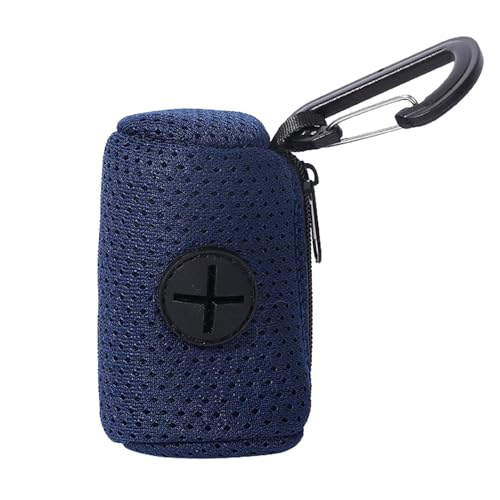 Sghtil Hundekotbeutelhalter | Hundekotbeutelhalter aus Netzstoff mit Reißverschluss, Hänge-Zubehör für Haustiere, Beutelspender für Hunde Sghtil Hundekotbeutelhalter | Hundekotbeutelhalter aus Netzstoff mit Reißverschluss, Hänge-Zubehör für Haustiere, Beutelspender für Hunde von Sghtil