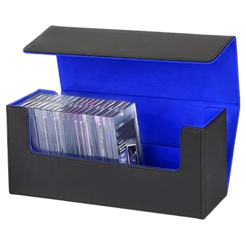 Sghtil Kartenbox-Organizer, Karten-Organizerbox | Deck-Organizer-Box mit Trennwänden | Aufbewahrungsbehälter mit Magnetverschluss mit großer Kapazität für Wohnzimmertisch Sghtil Kartenbox-Organizer, Karten-Organizerbox | Deck-Organizer-Box mit Trennwänden | Aufbewahrungsbehälter mit Magnetverschluss mit großer Kapazität für Wohnzimmertisch von Sghtil
