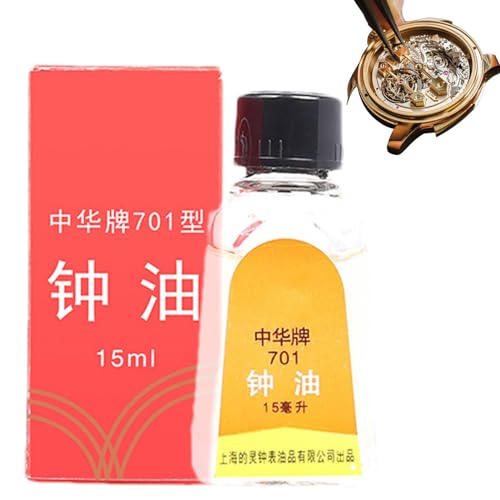 Sghtil Lageröl, Uhrenöl | Hochleistungsschmieröl Synthetik 15ml - Präzisionsinstrumentenöl für Uhren, Messgeräte, Mikrometer und andere Präzisionsinstrumente Sghtil Lageröl, Uhrenöl | Hochleistungsschmieröl Synthetik 15ml - Präzisionsinstrumentenöl für Uhren, Messgeräte, Mikrometer und andere Präzisionsinstrumente von Sghtil