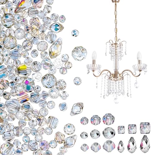 Sghtil Lose Perlen, lose | 1300 x glitzernde Perlen für Ohrringe von Armbändern, glitzernde bunte Registen für Armbänder mit Löchern Sghtil Lose Perlen, lose | 1300 x glitzernde Perlen für Ohrringe von Armbändern, glitzernde bunte Registen für Armbänder mit Löchern von Sghtil