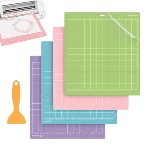 Sghtil Schneidematte, Schneidebrett | 4 x Kunstschneidematte | Crafts Hobby Precision Scrapbooking Projekt, 30,5 x 30,5 cm / 12,01 x 12,01 Zoll Messpad Sghtil Schneidematte, Schneidebrett | 4 x Kunstschneidematte | Crafts Hobby Precision Scrapbooking Projekt, 30,5 x 30,5 cm / 12,01 x 12,01 Zoll Messpad von Sghtil