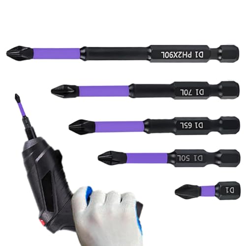 Sghtil Schraubendreherbit eingestellt, magnetisches Bohrer -Bit eingestellt - Hochmagnetischer Schraubendreherbohrer Set - Metallschrauben -Treiber Anti -Stoß -Elektrowerkzeugzubehör für Elektriker, Sghtil Schraubendreherbit eingestellt, magnetisches Bohrer -Bit eingestellt - Hochmagnetischer Schraubendreherbohrer Set - Metallschrauben -Treiber Anti -Stoß -Elektrowerkzeugzubehör für Elektriker, von Sghtil