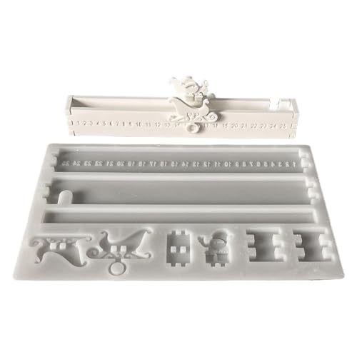 Sghtil Silikon Adventskalender Form | 25 Tage Weihnachtskalender Formen Für Festtage - Bastelbedarf Gießformen Für Seife Kerzenwachs Gips Feierlichkeiten Party Kunstkurs Erwachsene Sghtil Silikon Adventskalender Form | 25 Tage Weihnachtskalender Formen Für Festtage - Bastelbedarf Gießformen Für Seife Kerzenwachs Gips Feierlichkeiten Party Kunstkurs Erwachsene von Sghtil