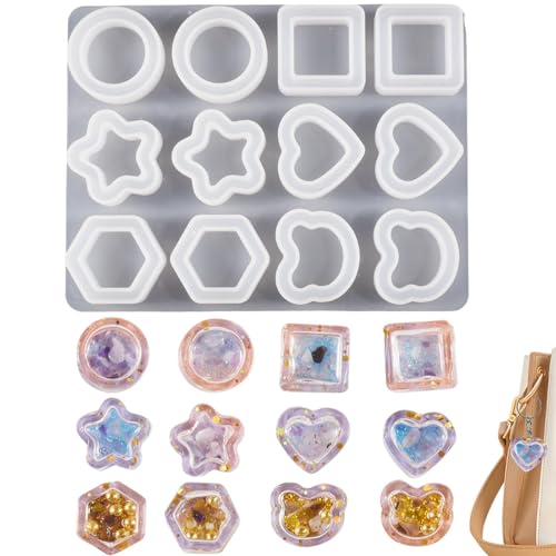 Sghtil Silikon-Tablettform, Silikonharz-Tablettform | Gießform für Schmuck aus Silikonharz, wiederverwendbare Silikonseifenformen, robuste Formen für von Sghtil
