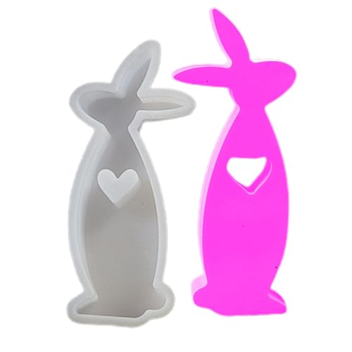 Sghtil Silikonform Osterhase, Epoxidharz Formen | Antihaft-Silikonform | Kunsthandwerkswerkzeuge für Frühlingsdekorationen, Zubehör für von Sghtil