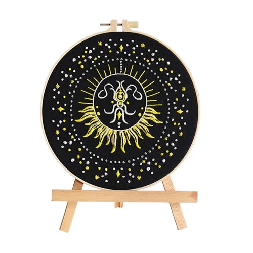Sghtil Stickset für Anfänger, Anfänger-Stickset für Erwachsene, Tarot-Stickset Easy | Handgemachte Stanznadel Handwerk Sghtil Stickset für Anfänger, Anfänger-Stickset für Erwachsene, Tarot-Stickset Easy | Handgemachte Stanznadel Handwerk von Sghtil