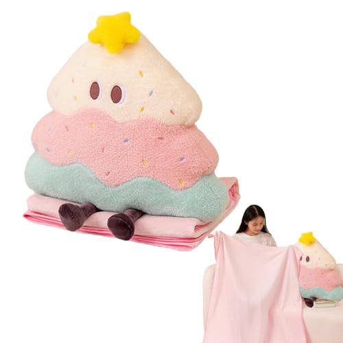 Sghtil Stofftrocknen Kissen, niedliche gefüllte Figurenspielzeug - Dekoratives Sofa Spielzeug Decke - Cartoon Room Decor Plüsch Puppe kreatives Design für Kinder Erwachsene von Sghtil