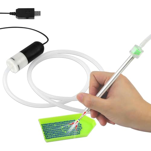 Sghtil Strass-Malstift, elektrische Strass-Kunst-Kunstfeder | Vakuumfarbe mit elektrischem Haushaltsstift, langlebig, automatisch, nachfüllbar Sghtil Strass-Malstift, elektrische Strass-Kunst-Kunstfeder | Vakuumfarbe mit elektrischem Haushaltsstift, langlebig, automatisch, nachfüllbar von Sghtil
