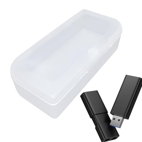 Sghtil Transparente Schmuckschatulle, Organizer für elektronische Komponenten, kleiner Organizer mit Deckel – tragbarer Schmuckbehälter, Büromanagement, Sghtil Transparente Schmuckschatulle, Organizer für elektronische Komponenten, kleiner Organizer mit Deckel – tragbarer Schmuckbehälter, Büromanagement, von Sghtil