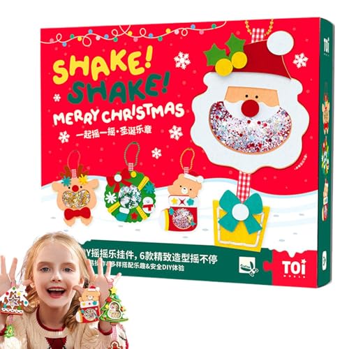 Sghtil Weihnachtskunsthandwerk aus Filz für Weihnachtsdekoration, Nadelfilz-Set für Weihnachtsdekorationen, Weihnachtshandwerk, Kunst und Handwerk mit Werkzeugen aus Sghtil Weihnachtskunsthandwerk aus Filz für Weihnachtsdekoration, Nadelfilz-Set für Weihnachtsdekorationen, Weihnachtshandwerk, Kunst und Handwerk mit Werkzeugen aus von Sghtil