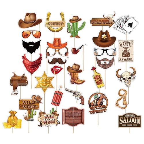 Sghtil Western-Fotoautomaten-Requisiten,Cowboy-Fotoautomaten-Requisiten | Partys Fotokabinen-Requisiten | Western Photo Booth Prop für Cowboy Wild West Party Dekoration Thema Geburtstag Fotoshooting Sghtil Western-Fotoautomaten-Requisiten,Cowboy-Fotoautomaten-Requisiten | Partys Fotokabinen-Requisiten | Western Photo Booth Prop für Cowboy Wild West Party Dekoration Thema Geburtstag Fotoshooting von Sghtil