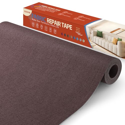 Flicken Selbstklebend Stoff Dunkelbraun, 40x100cm Stoffflicken Selbstklebend Reparaturflicken, Leinenstoff Patches Reparaturset für Möbel, Autositze, Kleidung, Polsterbezüge, Stühle, Sofas, Kissen Flicken Selbstklebend Stoff Dunkelbraun, 40x100cm Stoffflicken Selbstklebend Reparaturflicken, Leinenstoff Patches Reparaturset für Möbel, Autositze, Kleidung, Polsterbezüge, Stühle, Sofas, Kissen von Sgooyir