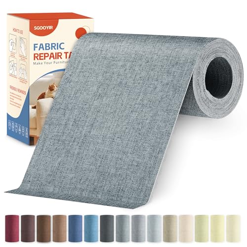 Flicken Selbstklebend Stoff Dunkelgrau, 10x200cm Stoffflicken Selbstklebend Reparaturflicken, Leinenstoff Patches Reparaturset für Möbel, Autositze, Kleidung, Polsterbezüge, Stühle, Sofas, Kissen Flicken Selbstklebend Stoff Dunkelgrau, 10x200cm Stoffflicken Selbstklebend Reparaturflicken, Leinenstoff Patches Reparaturset für Möbel, Autositze, Kleidung, Polsterbezüge, Stühle, Sofas, Kissen von Sgooyir