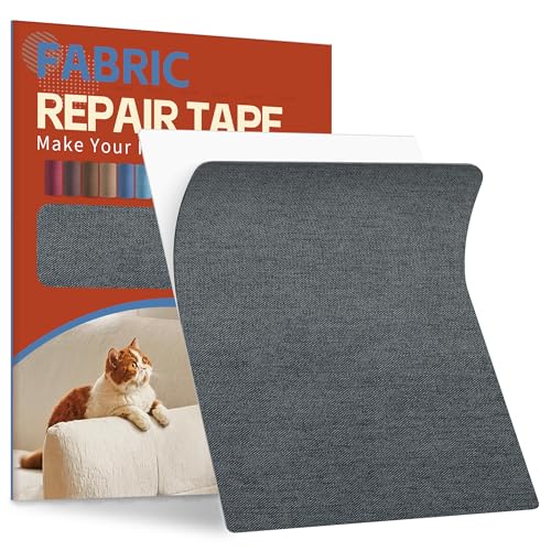 Flicken Selbstklebend Stoff Dunkleres Grau, 21x28cm Stoffflicken Selbstklebend Reparaturflicken, Leinenstoff Patches Reparaturset für Möbel, Autositze, Kleidung, Polsterbezüge, Stühle, Sofas, Kissen Flicken Selbstklebend Stoff Dunkleres Grau, 21x28cm Stoffflicken Selbstklebend Reparaturflicken, Leinenstoff Patches Reparaturset für Möbel, Autositze, Kleidung, Polsterbezüge, Stühle, Sofas, Kissen von Sgooyir