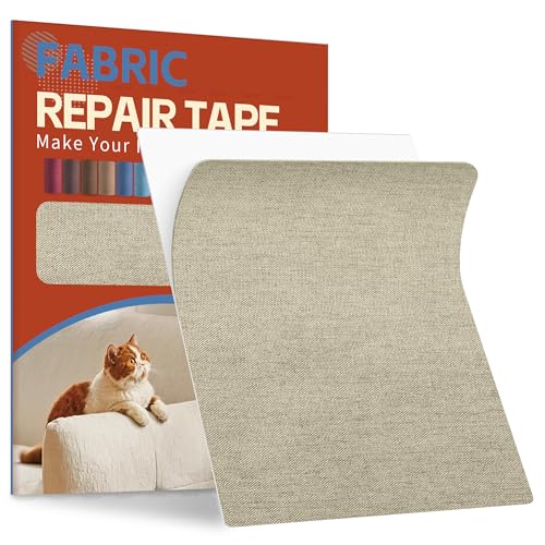 Flicken Selbstklebend Stoff Dunkles Beige, 21x28cm Stoffflicken Selbstklebend Reparaturflicken, Leinenstoff Patches Reparaturset für Möbel, Autositze, Kleidung, Polsterbezüge, Stühle, Sofas, Kissen Flicken Selbstklebend Stoff Dunkles Beige, 21x28cm Stoffflicken Selbstklebend Reparaturflicken, Leinenstoff Patches Reparaturset für Möbel, Autositze, Kleidung, Polsterbezüge, Stühle, Sofas, Kissen von Sgooyir