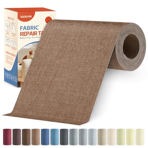 Flicken Selbstklebend Stoff Kamelbraun, 10x200cm Stoffflicken Selbstklebend Reparaturflicken, Leinenstoff Patches Reparaturset für Möbel, Autositze, Kleidung, Polsterbezüge, Stühle, Sofas, Kissen Flicken Selbstklebend Stoff Kamelbraun, 10x200cm Stoffflicken Selbstklebend Reparaturflicken, Leinenstoff Patches Reparaturset für Möbel, Autositze, Kleidung, Polsterbezüge, Stühle, Sofas, Kissen von Sgooyir