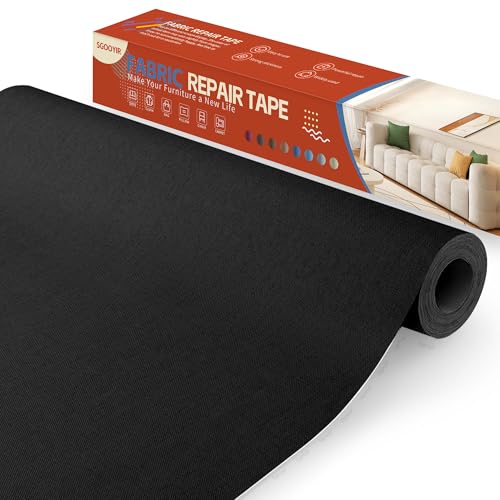 Flicken Selbstklebend Stoff Schwarz, 40x200cm Stoffflicken Selbstklebend Reparaturflicken, Leinenstoff Patches Reparaturset für Möbel, Autositze, Kleidung, Polsterbezüge, Stühle, Sofas, Kissen Flicken Selbstklebend Stoff Schwarz, 40x200cm Stoffflicken Selbstklebend Reparaturflicken, Leinenstoff Patches Reparaturset für Möbel, Autositze, Kleidung, Polsterbezüge, Stühle, Sofas, Kissen von Sgooyir