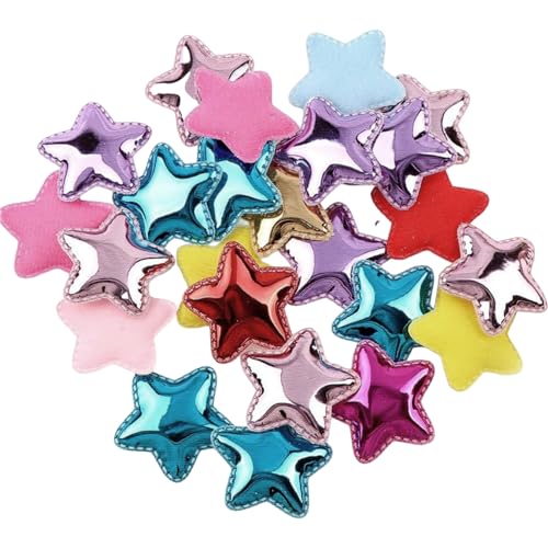 100pcs Sterneisen auf Flecken, Glitzer 5 Sterne PU gepolsterte Stoff Filzsterne Applikationen Nähen auf Flecken für Haarzubehör Scrapbook Diy Basteldekoration Geburtstagstorte Filzsterne 100pcs Sterneisen auf Flecken, Glitzer 5 Sterne PU gepolsterte Stoff Filzsterne Applikationen Nähen auf Flecken für Haarzubehör Scrapbook Diy Basteldekoration Geburtstagstorte Filzsterne von Sgqtqybk