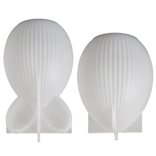 2pcs Silikonformen, 3D-Streifen-Ei und kaninischförmige Osterharzformen, flexible Eierfreisetzungen für DIY-Seife, Kerze, Handwerk Silikon 2pcs Silikonformen, 3D-Streifen-Ei und kaninischförmige Osterharzformen, flexible Eierfreisetzungen für DIY-Seife, Kerze, Handwerk Silikon von Sgqtqybk
