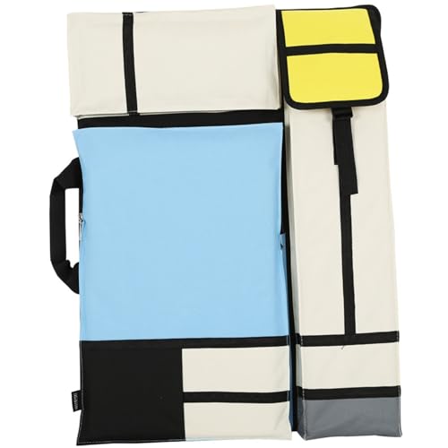 Kunsttasche, wasserdichtes Hochleistungs-Oxford-Stoff 8K Art Portfolio Hülle, Mehrfach-Tischett-Rucksack mit einstellbarem Riemen zum Skizzieren von Malvorräten Kunsttasche, wasserdichtes Hochleistungs-Oxford-Stoff 8K Art Portfolio Hülle, Mehrfach-Tischett-Rucksack mit einstellbarem Riemen zum Skizzieren von Malvorräten von Sgqtqybk