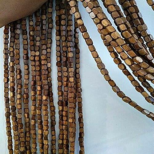 Sh000ad Dekorativer Türvorhang Holzperlenvorhang,Bambus Fadenvorhang Perlenvorhang,Holzperlen Vorhänge,Sichtschutz Für Türen Fenster Raumteiler Wohnzimmer Balkontür,Anpassbar (120 strands-120x180cm) Sh000ad Dekorativer Türvorhang Holzperlenvorhang,Bambus Fadenvorhang Perlenvorhang,Holzperlen Vorhänge,Sichtschutz Für Türen Fenster Raumteiler Wohnzimmer Balkontür,Anpassbar (120 strands-120x180cm) von Sh000ad