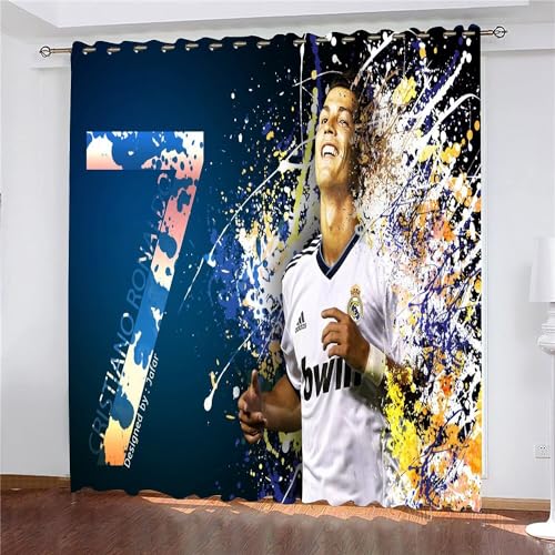 Shaari Vorhänge Gardinen mit Ösen, Vorhang Blickdicht, Verdunklungsvorhänge, Fensterdekoration, Schlafzimmer Wohnzimmer & Kinderzimmer Deko, Blackout Curtain 2er Set Shaari Vorhänge Gardinen mit Ösen, Vorhang Blickdicht, Verdunklungsvorhänge, Fensterdekoration, Schlafzimmer Wohnzimmer & Kinderzimmer Deko, Blackout Curtain 2er Set von Shaari