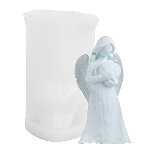 Engel Kerzengießform, Kerzenform Silikon Engel, Engelsformen für die Kerzenherstellung, Harzguss 3D Engel Silikon Form, Winkelförmige Form, Fondant Schokoladenform Engel Kerzengießform, Kerzenform Silikon Engel, Engelsformen für die Kerzenherstellung, Harzguss 3D Engel Silikon Form, Winkelförmige Form, Fondant Schokoladenform von Shaersu