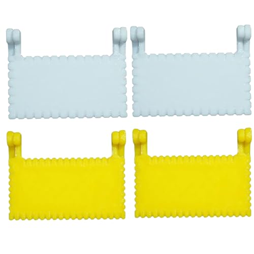 Shaersu Nähnaht Maßband | 4 Teile Clip On Kantensteppführung,Tragbar Messgerät Nadelmesser für Anfänger Profis Heimquilzen Säumen Nähen Shaersu Nähnaht Maßband | 4 Teile Clip On Kantensteppführung,Tragbar Messgerät Nadelmesser für Anfänger Profis Heimquilzen Säumen Nähen von Shaersu
