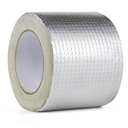 Super Butylband Wasserdichtes Klebeband (5cm x 5m),Hochwertiges Bitumenband selbstklebend Dichtband Klebeband Wasserdicht Unterwasser Klebeband Abdichtungsband Vielseitiger Einsatz von Shalwinn