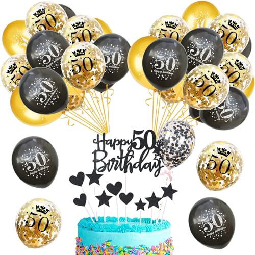 Schwarz 50. Kuchen Topper, schwarz alles Gute zum 50. Geburtstag Kuchen Topper, schwarz Pailletten Ballon Kuchen Topper, schwarzer Stern und Herz Kuchen Topper,Alles Gute zum 50. Geburtstag Luftballon Schwarz 50. Kuchen Topper, schwarz alles Gute zum 50. Geburtstag Kuchen Topper, schwarz Pailletten Ballon Kuchen Topper, schwarzer Stern und Herz Kuchen Topper,Alles Gute zum 50. Geburtstag Luftballon von Shamoparty