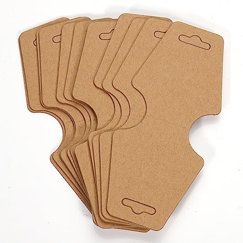 Display Karten Kraftpapier,100 PCS Ohrring Halsketten Display Karten Display Karten Schlüsselanhänger Ohrring Displaykarten für Armbänder Ohrringe Halsketten Schmuck Tags Display Karten Kraftpapier,100 PCS Ohrring Halsketten Display Karten Display Karten Schlüsselanhänger Ohrring Displaykarten für Armbänder Ohrringe Halsketten Schmuck Tags von ShanBye
