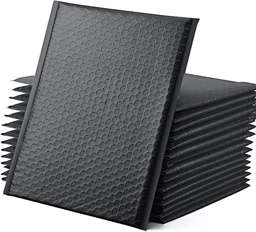 SHANQIAN 30 Stück Luftpolsterumschläge A4, 335 x 270 mm, Luftpolsterumschläge, großes Format, gesteppt, Briefumschläge, Versandtaschen, Luftpolstertaschen, selbstdichtend, schwarzer Umschlag SHANQIAN 30 Stück Luftpolsterumschläge A4, 335 x 270 mm, Luftpolsterumschläge, großes Format, gesteppt, Briefumschläge, Versandtaschen, Luftpolstertaschen, selbstdichtend, schwarzer Umschlag von ShanQian
