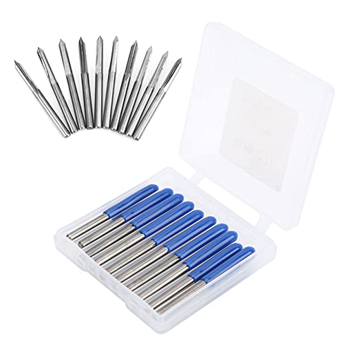 3,175mm Router Bit, 10pcs Router Bit Gravur Router Bit für Industrielle Lieferungen(60 * 0,2) von Shanrya