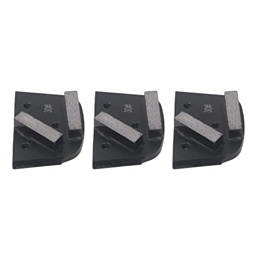 Diamant-Schleifblock, 2 Zähne Diamant Schleifschuhe Glatte Oberfläche 3 Stück Malerei Boden Diamant-Schleifblock, 2 Zähne Diamant Schleifschuhe Glatte Oberfläche 3 Stück Malerei Boden von Shanrya