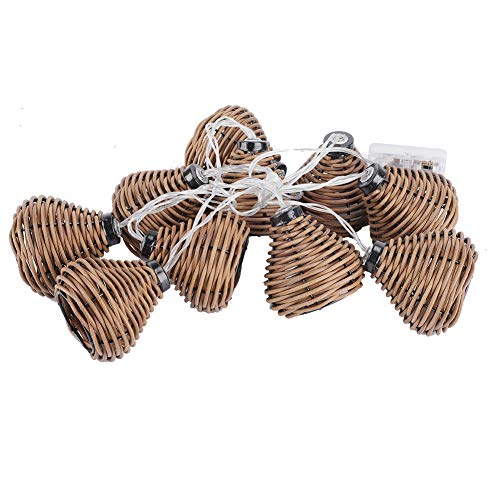 Famus 10Pcs Rattan Lampen Lichterketten LED Rattan Balls Rattan Kugeln Fairy Light String Weihnachtsdeko für Hochzeit Rasen Weihnachten Lichterketten Hochzeit Home Decoration Famus 10Pcs Rattan Lampen Lichterketten LED Rattan Balls Rattan Kugeln Fairy Light String Weihnachtsdeko für Hochzeit Rasen Weihnachten Lichterketten Hochzeit Home Decoration von Shanrya