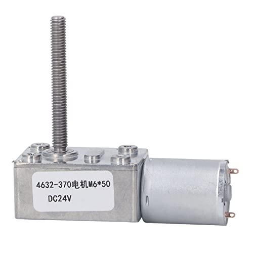 Getriebemotor M6 Große Drehmoment Messing Spule DC Getriebemotor DC24V für Bürogeräte (10 RPM) von Shanrya