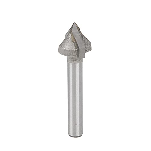 V-förmiger Fräser, 16 mm V-förmiger Fräser, präzise geschliffen Langlebige Verwendung für CNC-Router Schlitze für CNC-Router Säumen(90°) von Shanrya