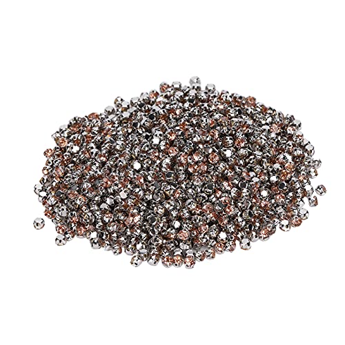 -sets, Bulk Strass Hohe Helligkeit Stein Stahl zurück für DIY Armbänder machen für DIY Halsketten machen für DIY Schmuckherstellung(Champagner) von Shanrya