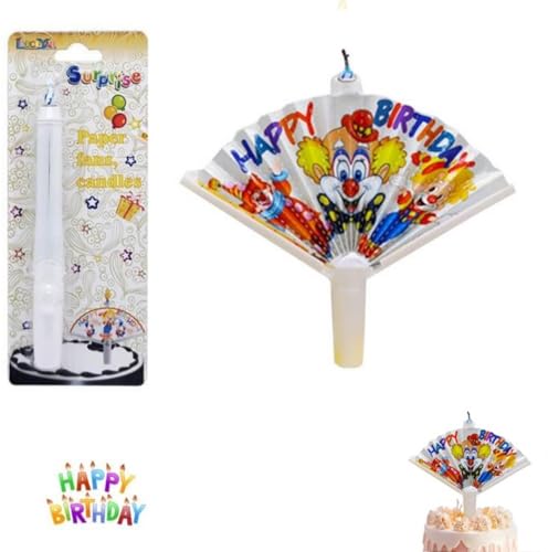 Neuheit Fan Geburtstag Kerze | Einzigartige Geburtstagskerzen | Fächerförmige Geburtstagskerzenzubehör | Lustige Kuchenaufsatzkerze Trick Kerze Kreativ Happy Birthday Kerzen Für Partyzubehör Neuheit Fan Geburtstag Kerze | Einzigartige Geburtstagskerzen | Fächerförmige Geburtstagskerzenzubehör | Lustige Kuchenaufsatzkerze Trick Kerze Kreativ Happy Birthday Kerzen Für Partyzubehör von Shapen