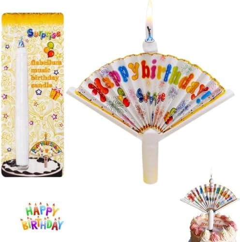 Neuheit Fan Geburtstag Kerze | Einzigartige Geburtstagskerzen | Fächerförmige Geburtstagskerzenzubehör | Lustige Kuchenaufsatzkerze Trick Kerze Kreativ Happy Birthday Kerzen Für Partyzubehör Neuheit Fan Geburtstag Kerze | Einzigartige Geburtstagskerzen | Fächerförmige Geburtstagskerzenzubehör | Lustige Kuchenaufsatzkerze Trick Kerze Kreativ Happy Birthday Kerzen Für Partyzubehör von Shapen