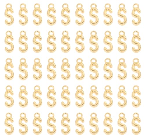 Shapenty KC Buchstaben-Charms, Abstandshalter, Goldlegierung, Metall, Großpackung für Bastelarbeiten, Armbänder, Halsketten, Anhänger, Schlüsselanhänger, Schmuckherstellung, Hochzeitsgeschenke Shapenty KC Buchstaben-Charms, Abstandshalter, Goldlegierung, Metall, Großpackung für Bastelarbeiten, Armbänder, Halsketten, Anhänger, Schlüsselanhänger, Schmuckherstellung, Hochzeitsgeschenke von Shapenty