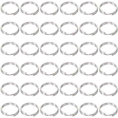 Shapenty Kleine Doppelschlaufen, Spaltringe, Metall-Binderinge für Schlüsselanhänger, Kette, Quaste, Charms, Schlüssel, Organisation, DIY, Handwerk, Halsketten, Ohrringe, Armbänder, Ornament Shapenty Kleine Doppelschlaufen, Spaltringe, Metall-Binderinge für Schlüsselanhänger, Kette, Quaste, Charms, Schlüssel, Organisation, DIY, Handwerk, Halsketten, Ohrringe, Armbänder, Ornament von Shapenty
