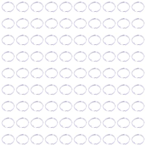 Shapenty Kleine Doppelschlaufen, Spaltringe, Metall-Binderinge für Schlüsselanhänger, Kette, Quaste, Charms, Schlüssel, Organisation, DIY, Handwerk, Halsketten, Ohrringe, Armbänder, Ornament Shapenty Kleine Doppelschlaufen, Spaltringe, Metall-Binderinge für Schlüsselanhänger, Kette, Quaste, Charms, Schlüssel, Organisation, DIY, Handwerk, Halsketten, Ohrringe, Armbänder, Ornament von Shapenty