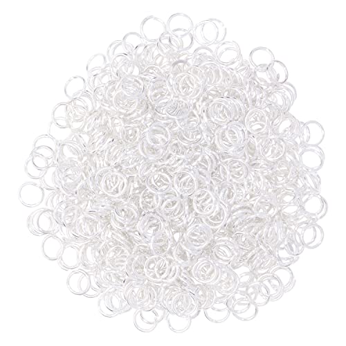 Shapenty Offene Binderinge aus Eisen, 600 Stück, Großpackung für Bastelarbeiten, Ohrringe, Halsketten, Armbänder, Anhänger, Choker, Schmuckherstellung, Fundstücke und Schlüsselanhänger-Zubehör (5 mm Shapenty Offene Binderinge aus Eisen, 600 Stück, Großpackung für Bastelarbeiten, Ohrringe, Halsketten, Armbänder, Anhänger, Choker, Schmuckherstellung, Fundstücke und Schlüsselanhänger-Zubehör (5 mm von Shapenty