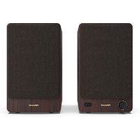 SHARP CP-SS30(BR) Bluetooth-Lautsprecher braun von Sharp